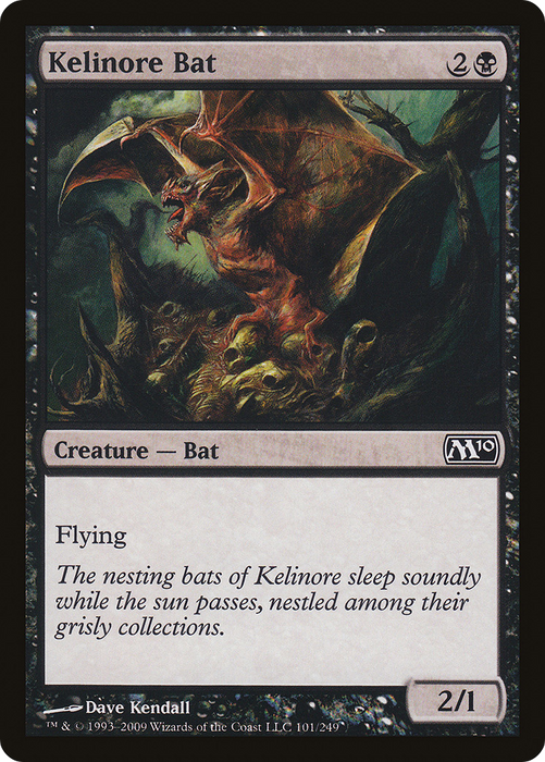 Kelinore Bat (M10-101) - common - Foil