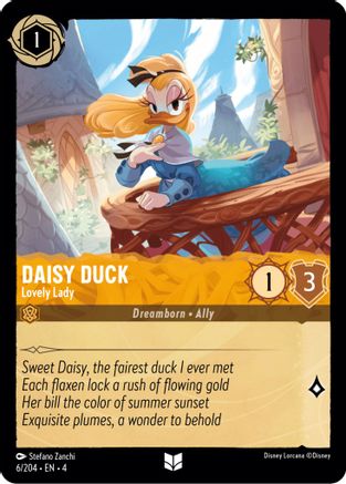Daisy Duck - Lovely Lady (6/204) - Uncommon