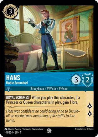 Hans - Noble Scoundrel (146/204) - Common
