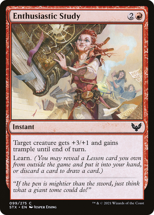 Enthusiastic Study (STX-099) - common