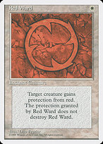 Red Ward (4ED-044) - uncommon