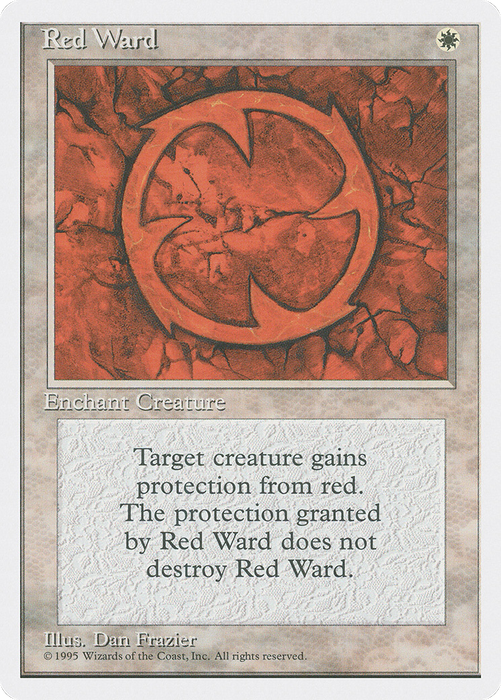 Red Ward (4ED-044) - uncommon