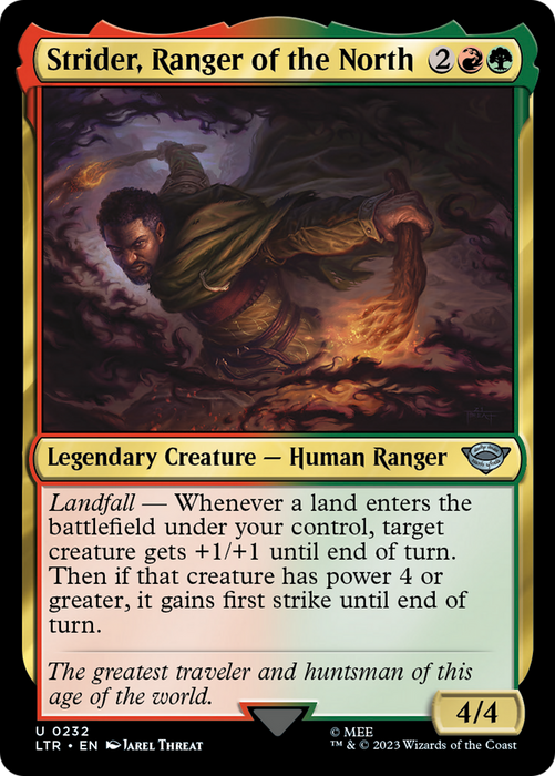 Strider, Ranger of the North (LTR-232) - uncommon