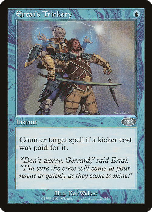 Ertai's Trickery (PLS-024) - uncommon
