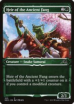 Heir of the Ancient Fang (NEO-325) - common: (Showcase)