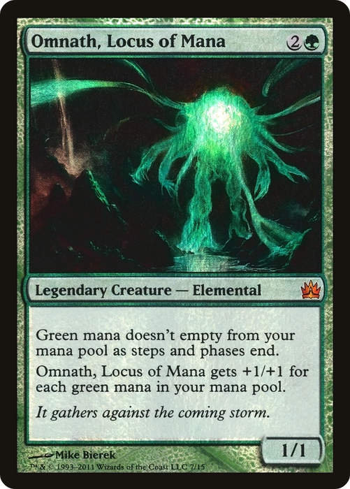 Omnath, Locus of Mana (V11-007) - mythic - Foil