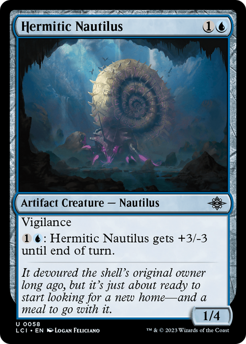Hermitic Nautilus (LCI-058) - uncommon - Foil