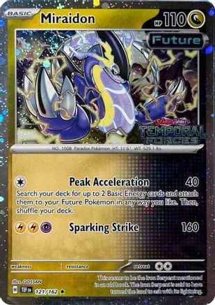 Miraidon (121/162) - MCP  - Promo - Holofoil