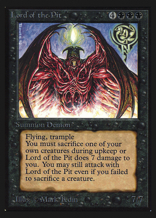 Lord of the Pit (IED-115) - rare