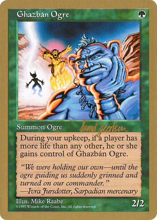 Ghazbán Ogre (WCD-SG298) - common