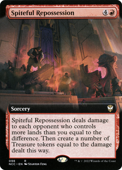 Spiteful Repossession (NCC-098) - rare: (Extended Art)