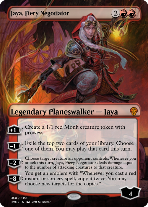 Jaya, Fiery Negotiator (PRM-103436) - mythic - Foil