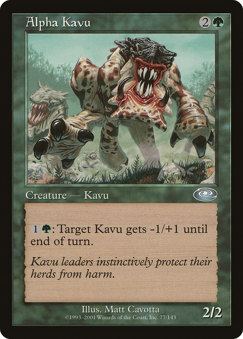 Alpha Kavu (PLS-077) - uncommon - Foil