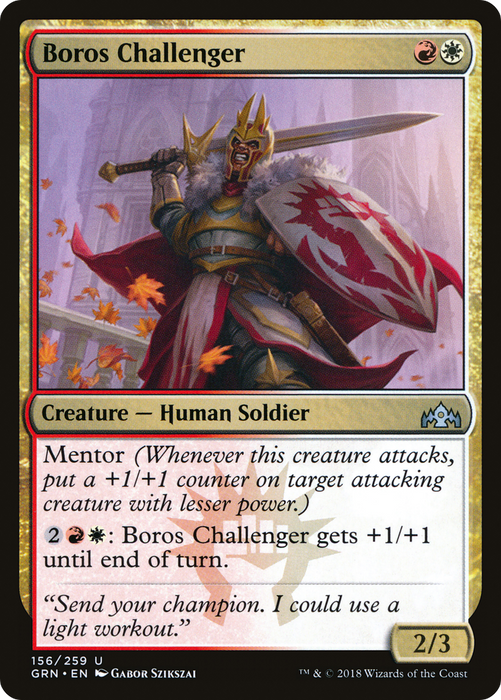 Boros Challenger (GRN-156) - uncommon