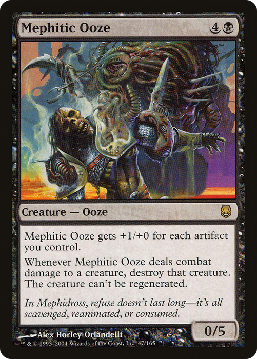 Mephitic Ooze (DST-047) - rare - Foil