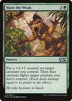 Hunt the Weak (M15-179) - common