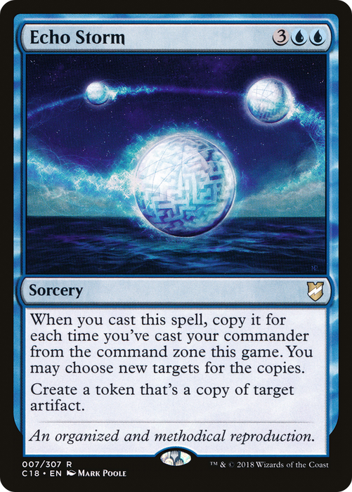Echo Storm (C18-007) - rare