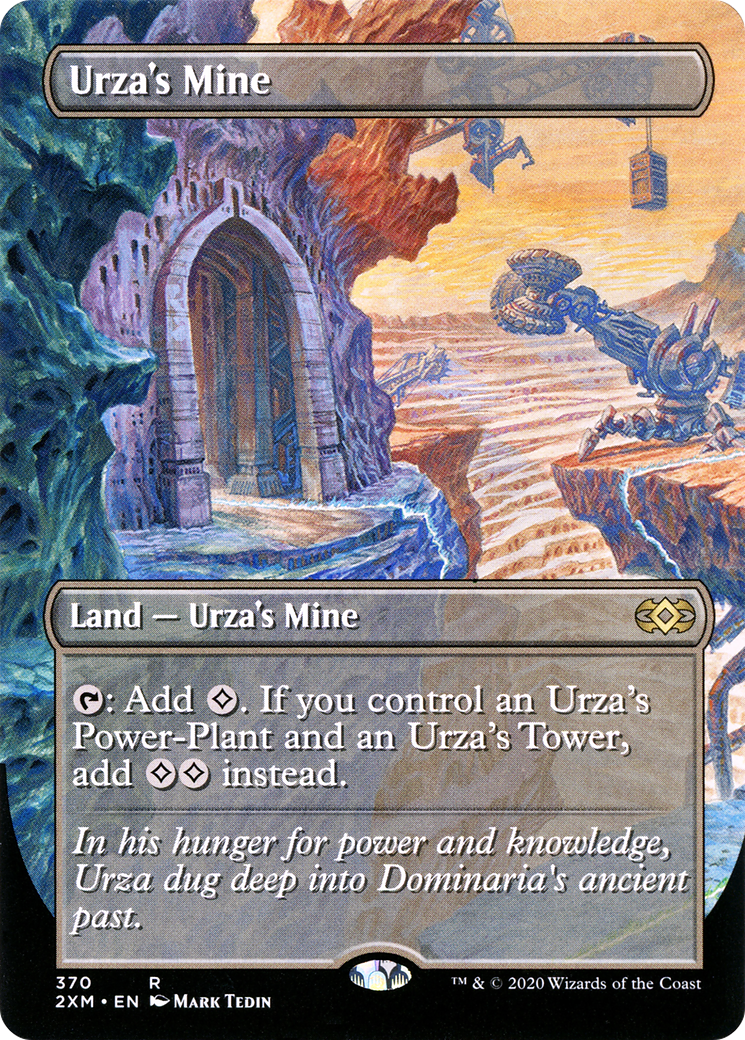 Urza's Mine (2XM-370) - rare (Borderless)