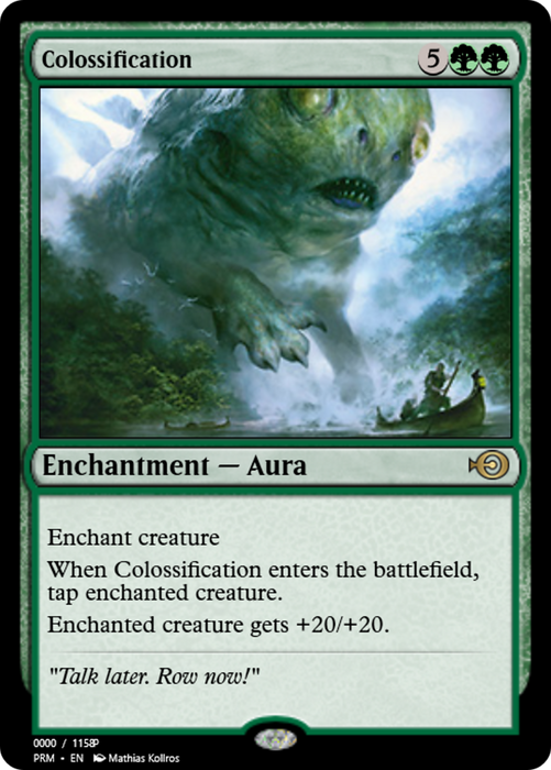 Colossification (PRM-80941) - rare - Foil