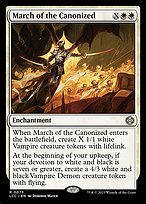 March of the Canonized (LCC-073) - rare