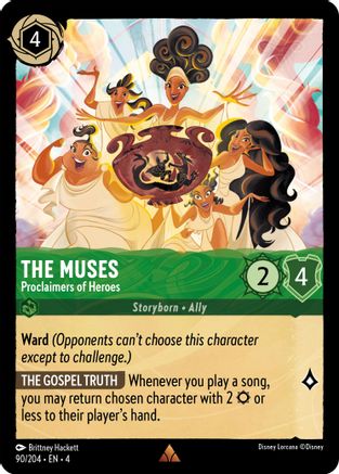 The Muses - Proclaimers of Heroes FRANÇAIS (90/204) - RU - Rare