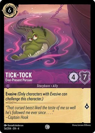 Tick-Tock - Ever-Present Pursuer (56/204) - Common - Cold Foil