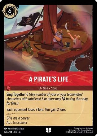 A Pirate's Life (128/204) - Uncommon