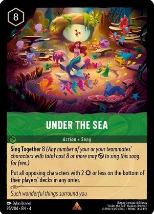 Under the Sea (95/204) - Rare