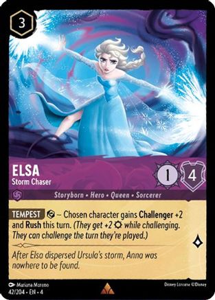 Elsa - Storm Chaser (42/204) - Rare