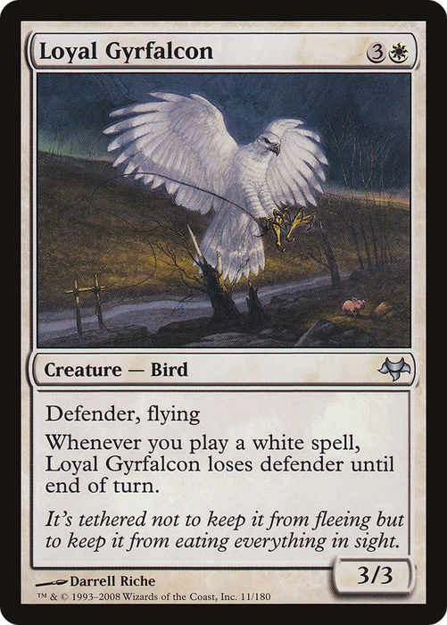 Loyal Gyrfalcon (EVE-011) - uncommon - Foil