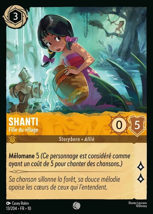 Shanti - Fille du village (13/204) - LDLP - Commune - Cold Foil
