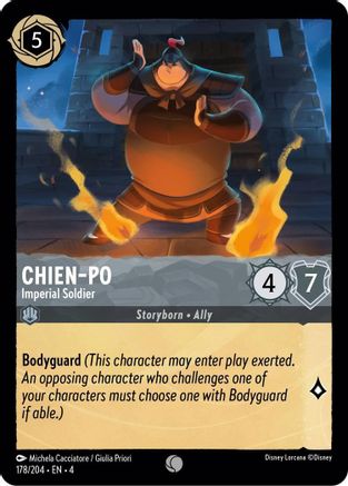 Chien-Po - Imperial Soldier (178/204) - Common - Cold Foil