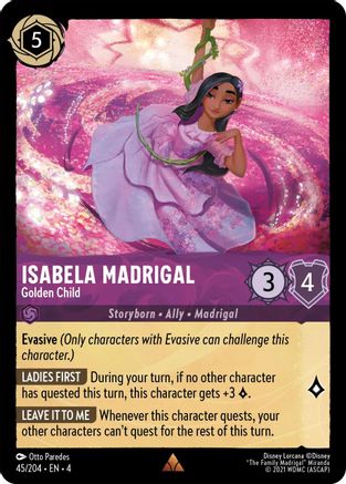 Isabela Madrigal - Golden Child (45/204) - Rare
