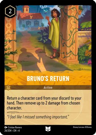 Bruno's Return (26/204) - Uncommon