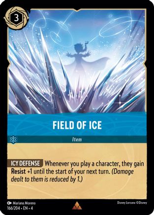 Field of Ice (166/204) - Rare - Cold Foil