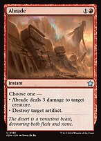 Abrade (FDN-188) - uncommon