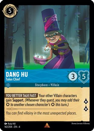 Dang Hu - Talon Chief (142/204) - Rare