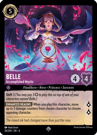 Belle - Accomplished Mystic FRANÇAIS (36/204) - RU - Très Rare - Cold Foil