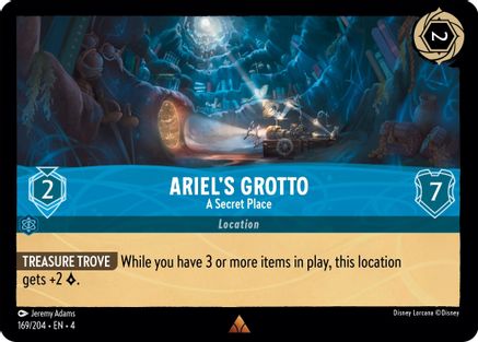 Ariel's Grotto - A Secret Place FRANÇAIS (169/204) - RU - Rare