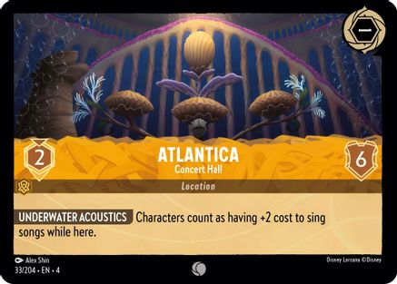 Atlantica - Concert Hall (33/204) - Common - Cold Foil