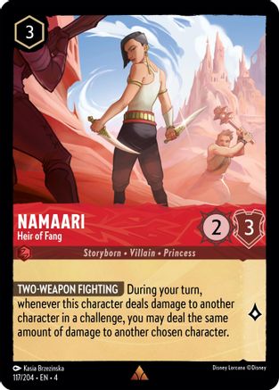 Namaari - Heir of Fang FRANÇAIS (117/204) - RU - Rare