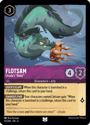 Flotsam - Ursula's "Baby" FRANÇAIS (43/204) - RU - Inhabituelle