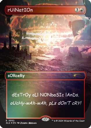 rUiNatIOn (Rainbow Foil) (SLD-9993) - rare - Foil