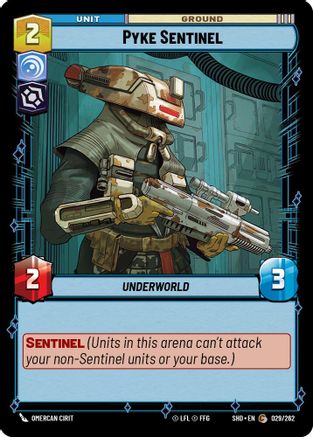 Pyke Sentinel (029/262) - SOTG - Common - Foil
