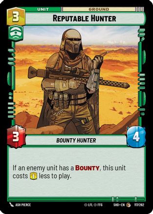 Reputable Hunter (117/262) - SOTG - Common