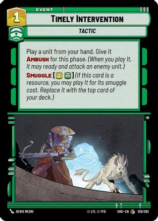 Timely Intervention (129/262) - SOTG - Common - Foil