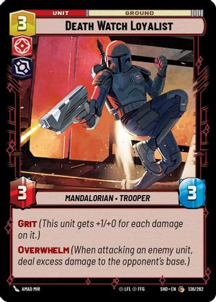 Death Watch Loyalist (136/262) - SOTG - Common - Foil