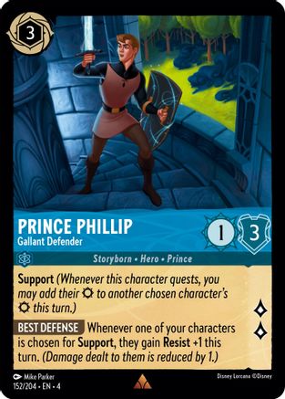 Prince Phillip - Gallant Defender (152/204) - Rare