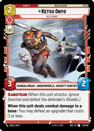 Ketsu Onyo - Old Friend (147/262) - SOTG - Uncommon