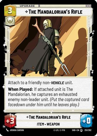 The Mandalorian's Rifle (251/262) - SOTG - Special